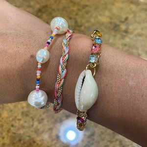 BaubleBar bracelet trio